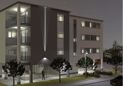 Novazzano, nuovo, moderno, elegante appartamento n° 3 con grande terrazzo - doppio posto auto in autorimessa